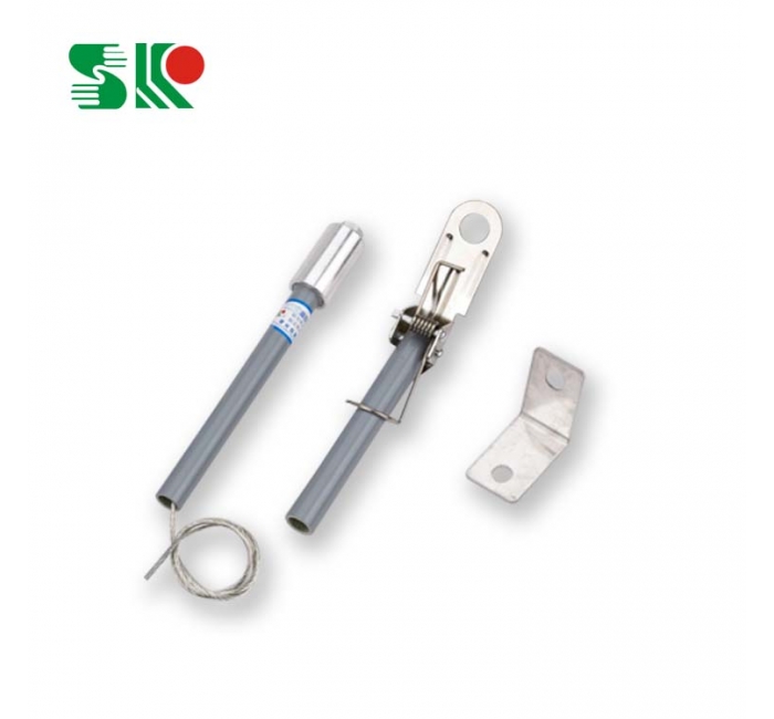 High-voltage electrofusion tube (spring tube) for power capacitor protection